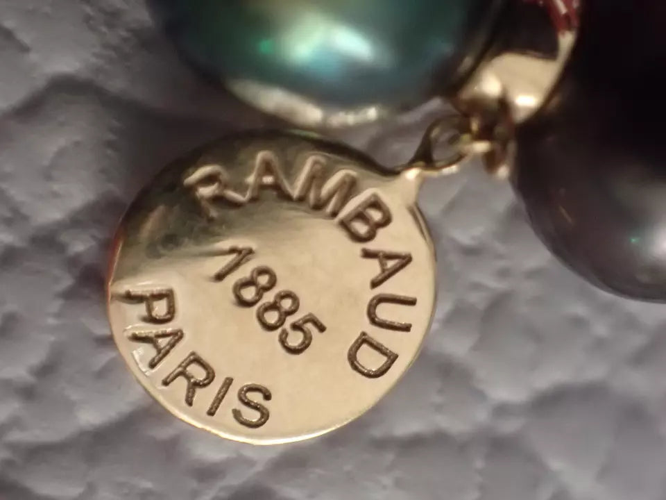 Collier Maison RAMBAUD Paris Perles de Tahiti +PERLES en OR 18 CARATS