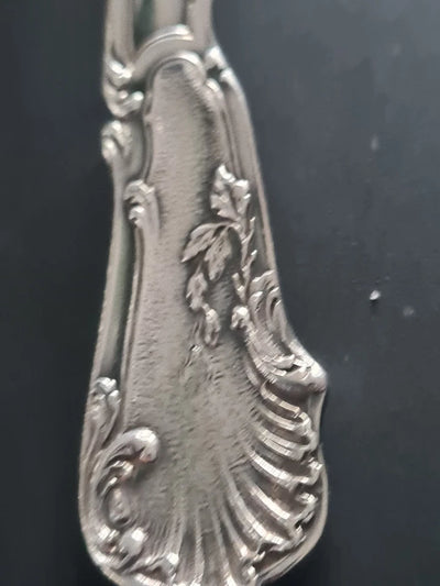 Ensemble De 12 Cuillères À Café En Argent Massif De L'Orfèvre Henri Soufflot
