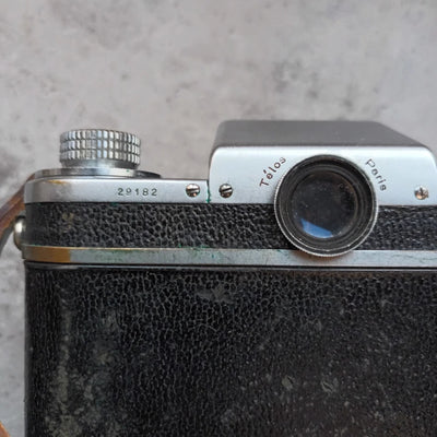 Appareil Photos Ancien Vintage Rectaflex Objectif Angénieux 50 Mm