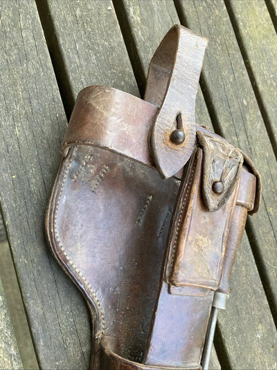 Brelage Étui Crosse Allemand C96 impérial WW1 daté 1916
