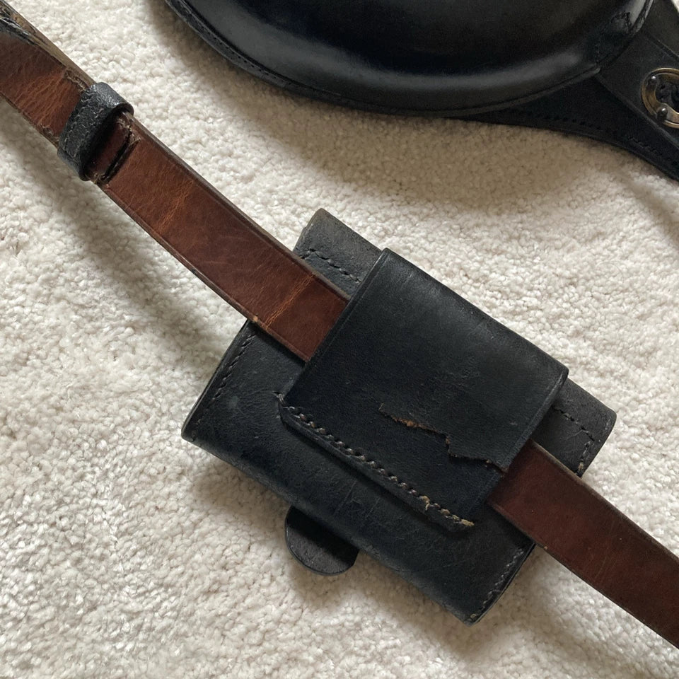 Etui 1892 France 1914 Ww1, Suspension Ceinture Et Cartouchière Officier