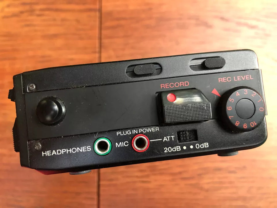 Sony Walkman Professional Cassette-Corder Wm-D6c + Case Stereo Vintage 1984.