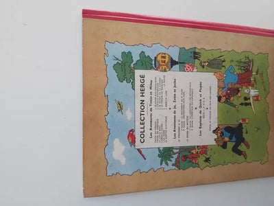Ancienne bd tintin objectif lune 1953