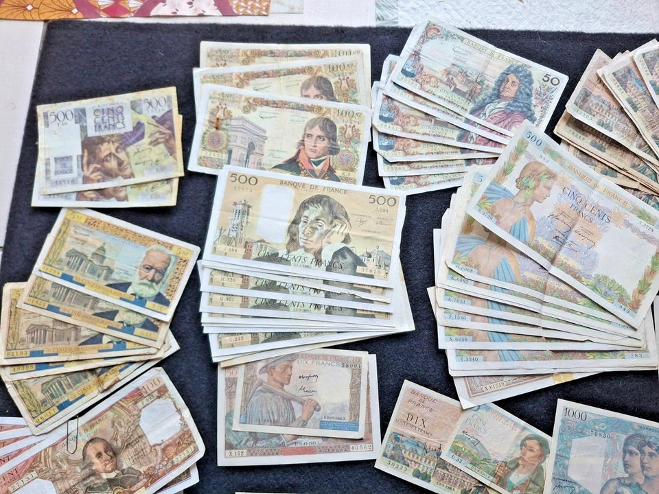 Lot De 190 Billets ( Banknotes) , France Et Monde,