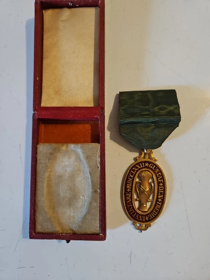 Medaille Ordre De Vasa. Suède. Or